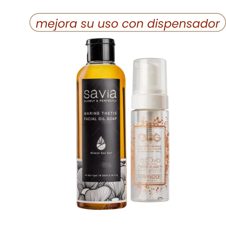 Dispensador para limpiador facial